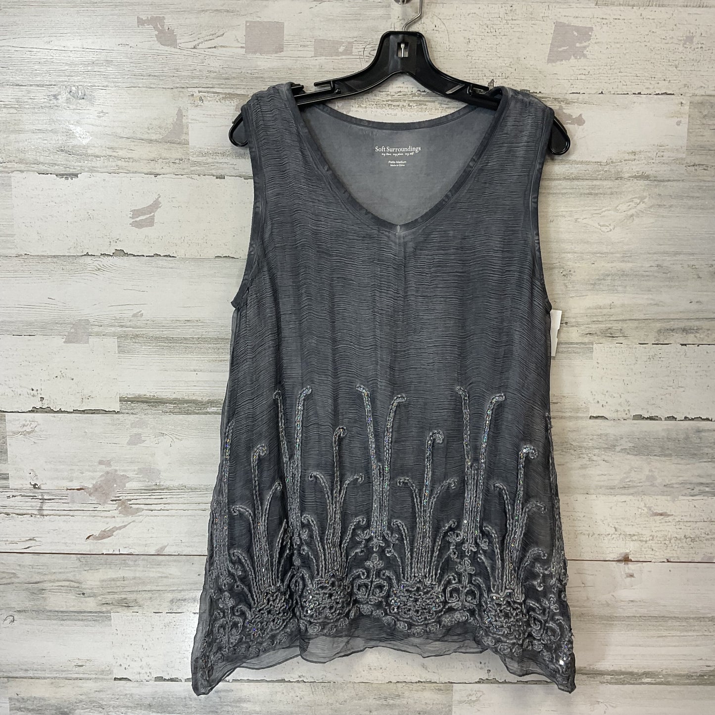 Top Sleeveless By Soft Surroundings Size: Mp