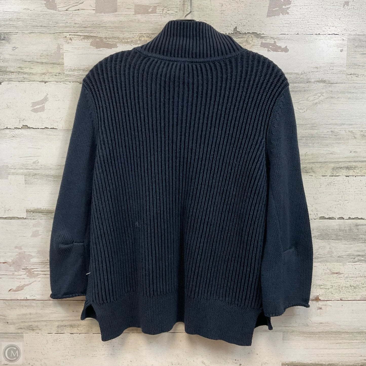 Sweater Cardigan By Cabi In Blue, Size: M