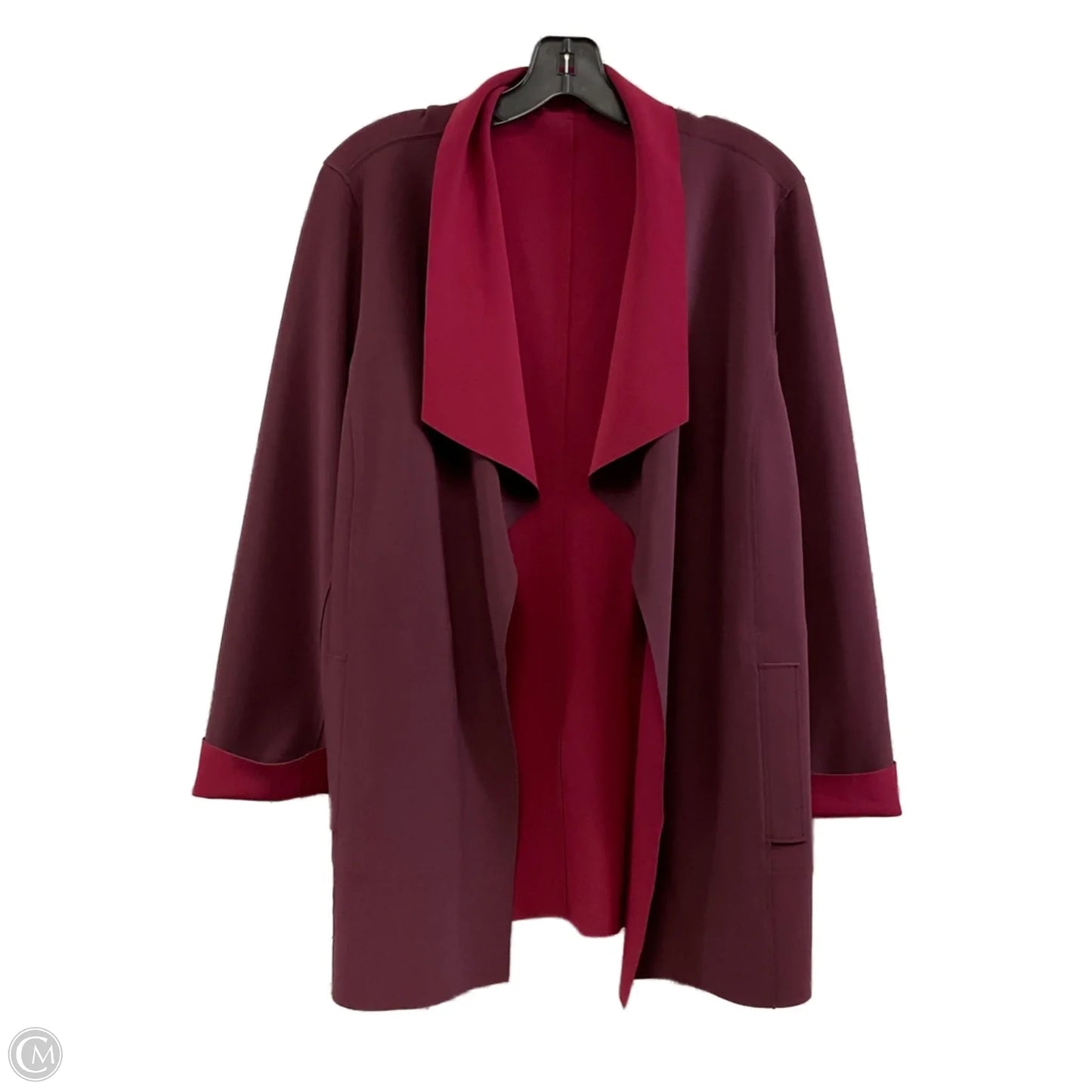 Jacket Other By Chicos In Red, Size: Xl