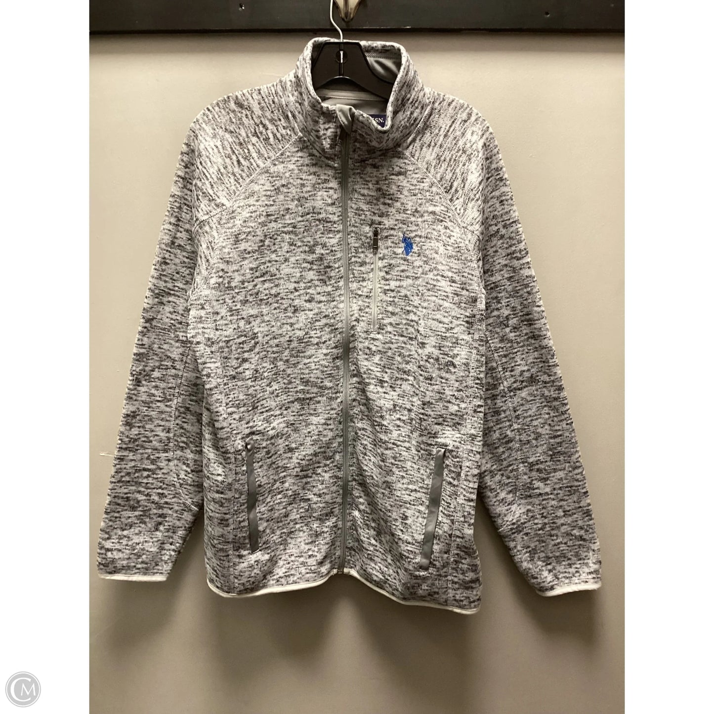 Jacket Other By Us Polo Assoc In Grey, Size: L