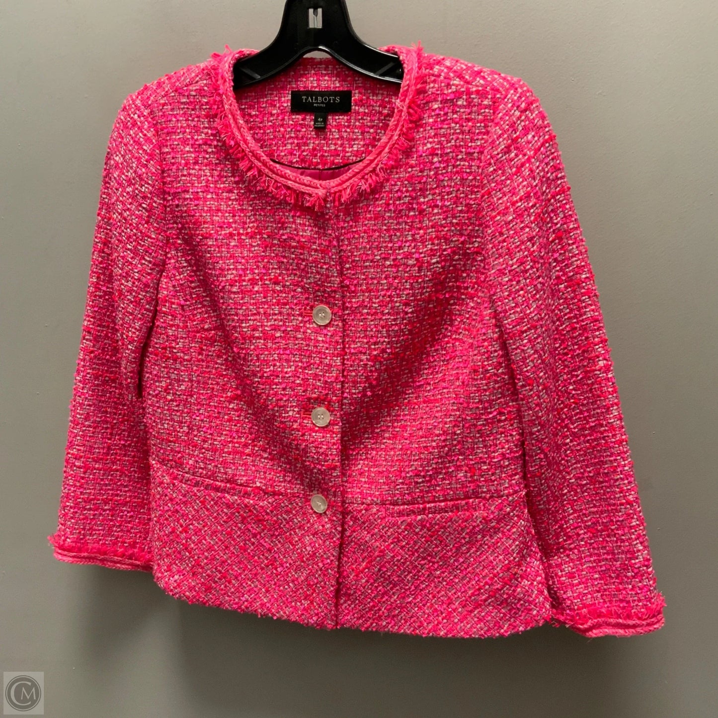 Jacket Other By Talbots In Pink, Size: 4p