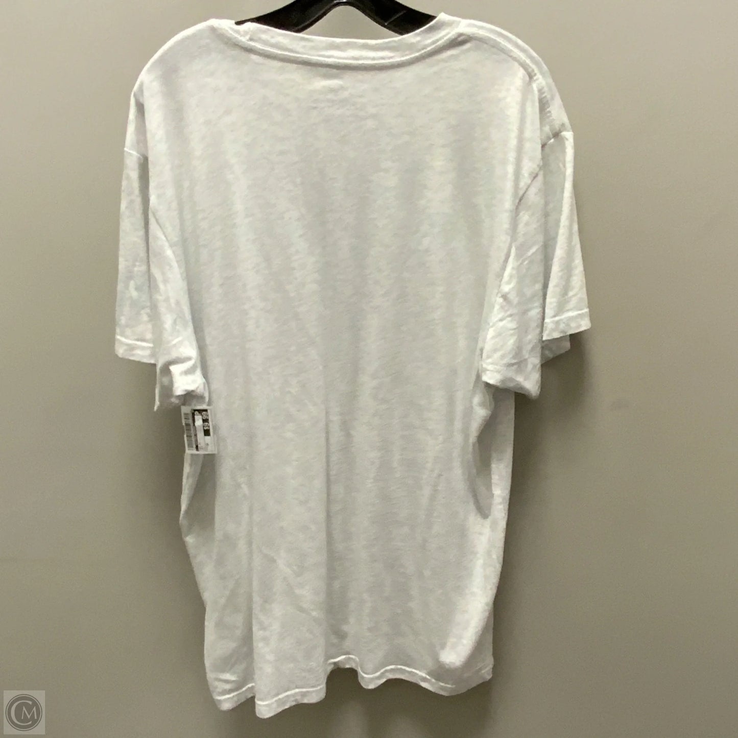 Top Short Sleeve By Clothes Mentor In Grey, Size: 2x