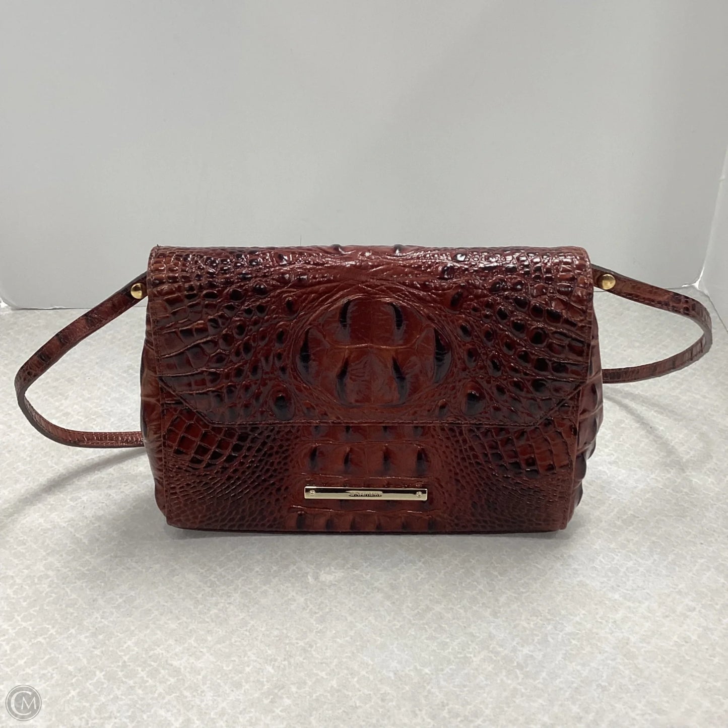 Handbag Designer By Brahmin, Size: Medium