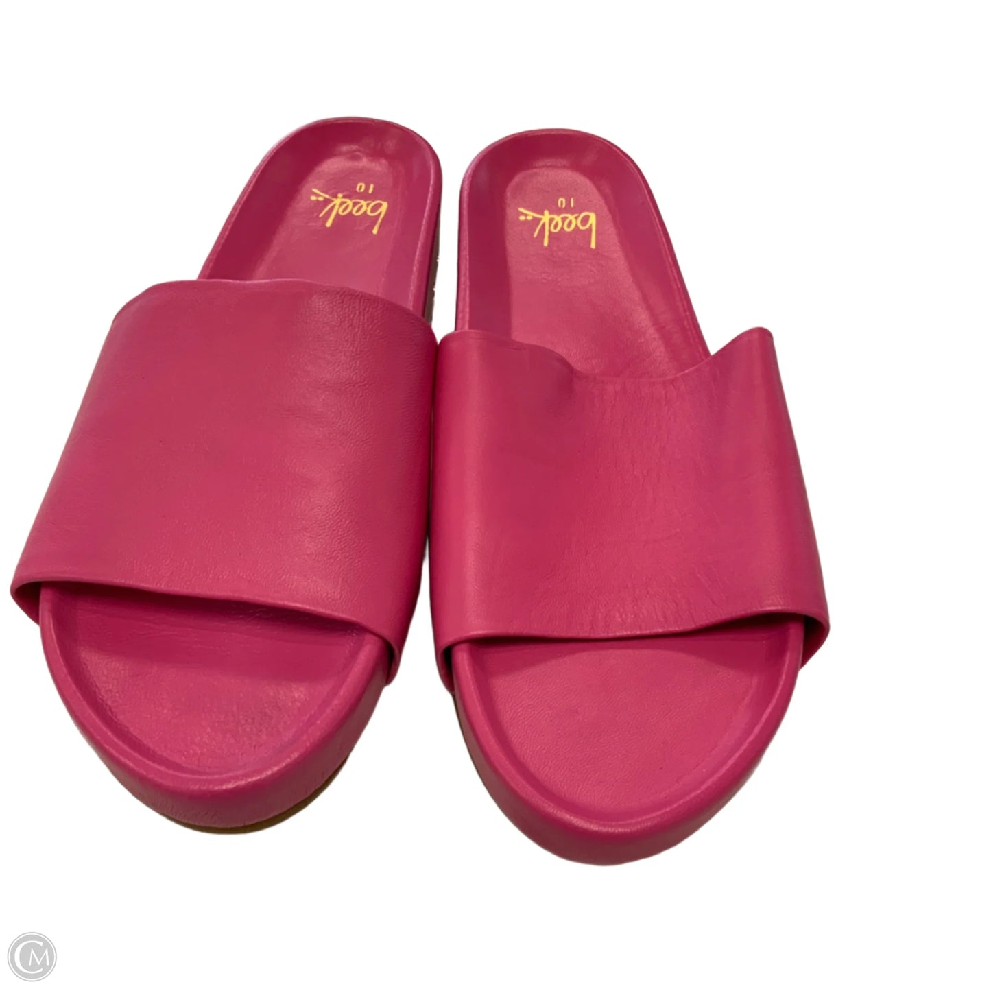 Sandals Flats By BEEK In Pink, Size: 10