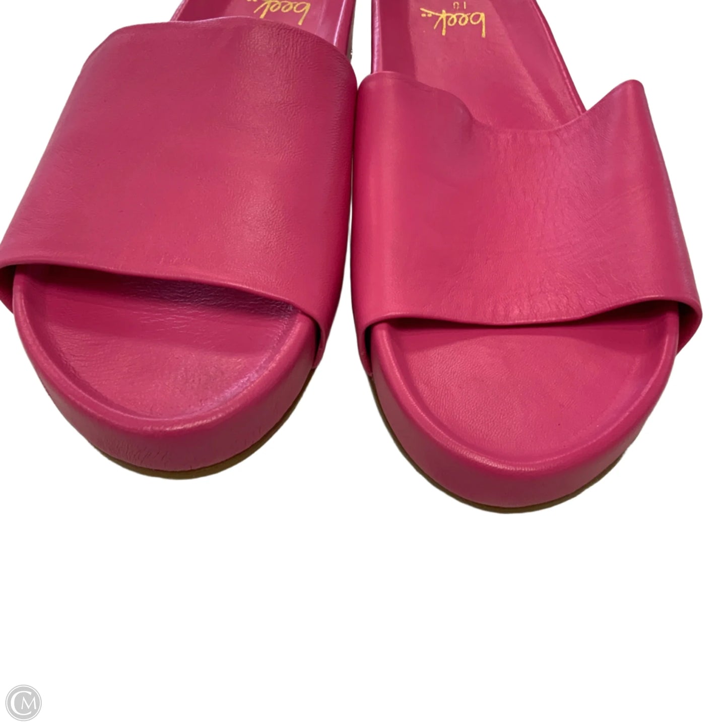 Sandals Flats By BEEK In Pink, Size: 10