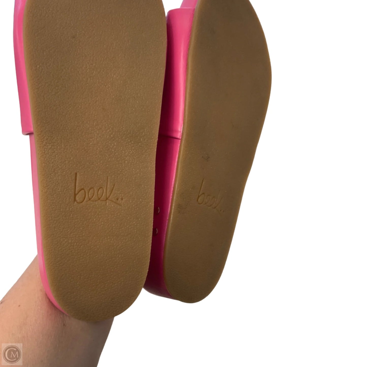 Sandals Flats By BEEK In Pink, Size: 10