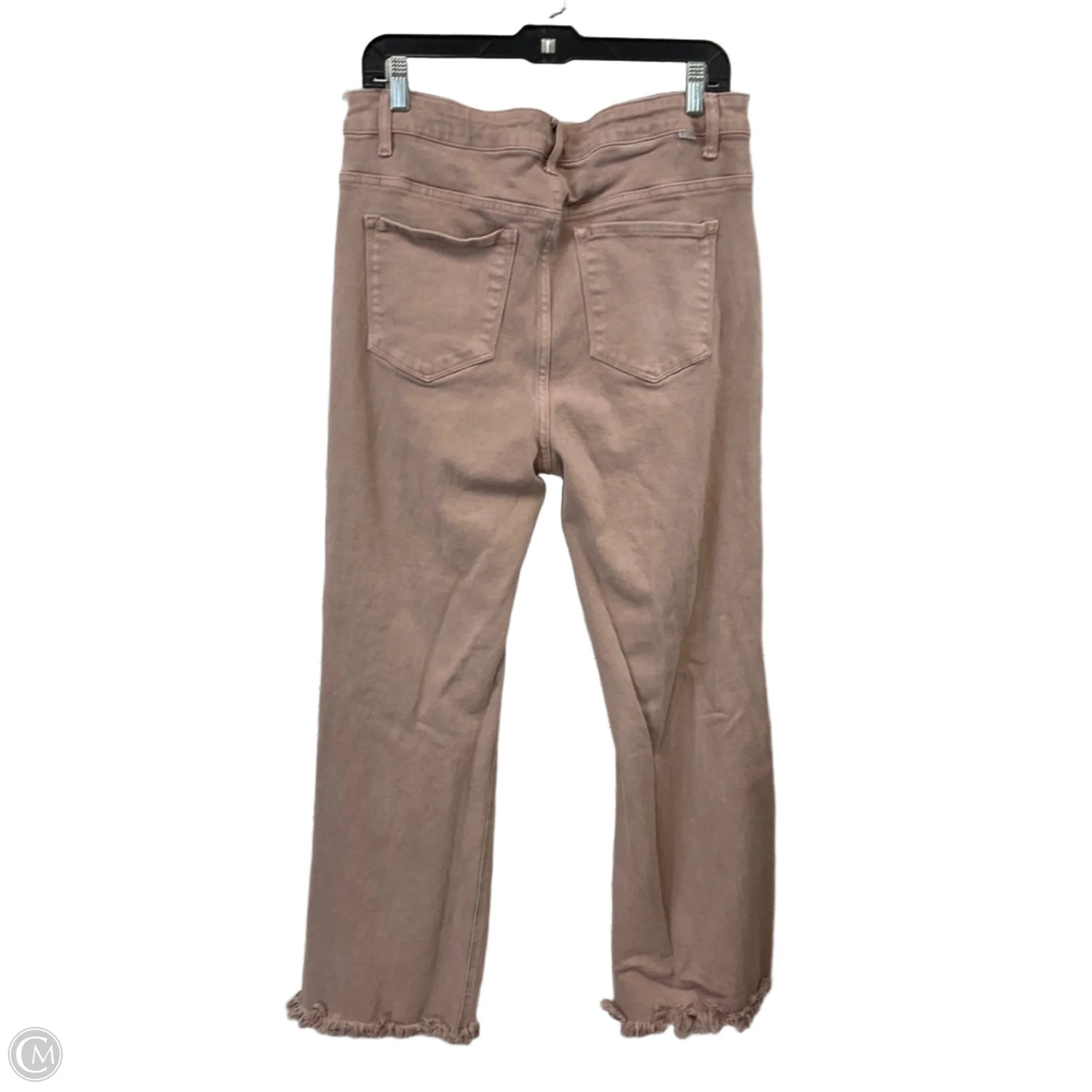 Jeans Straight By Risen In Brown, Size: 1x