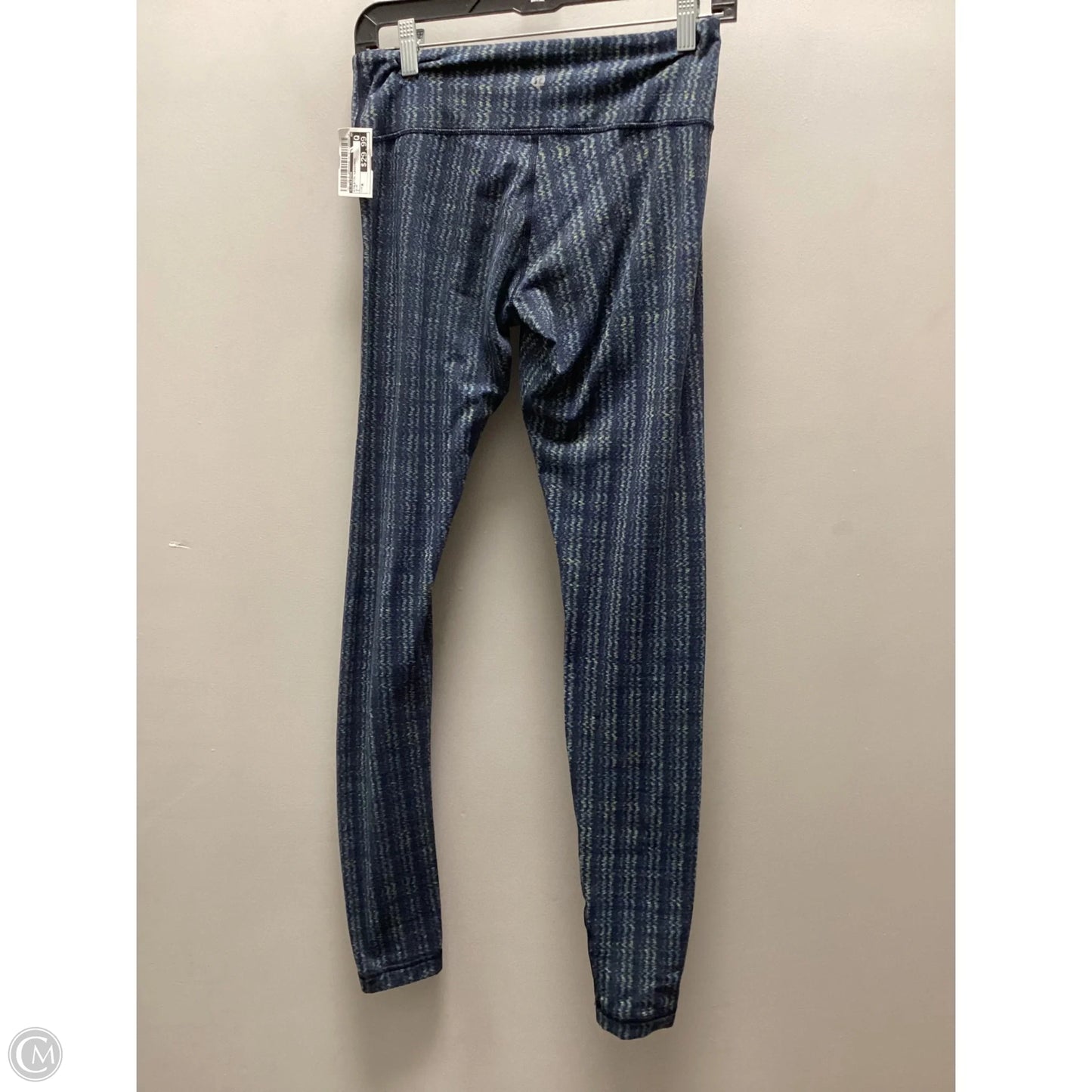 Athletic Leggings By Lululemon In Blue, Size: M