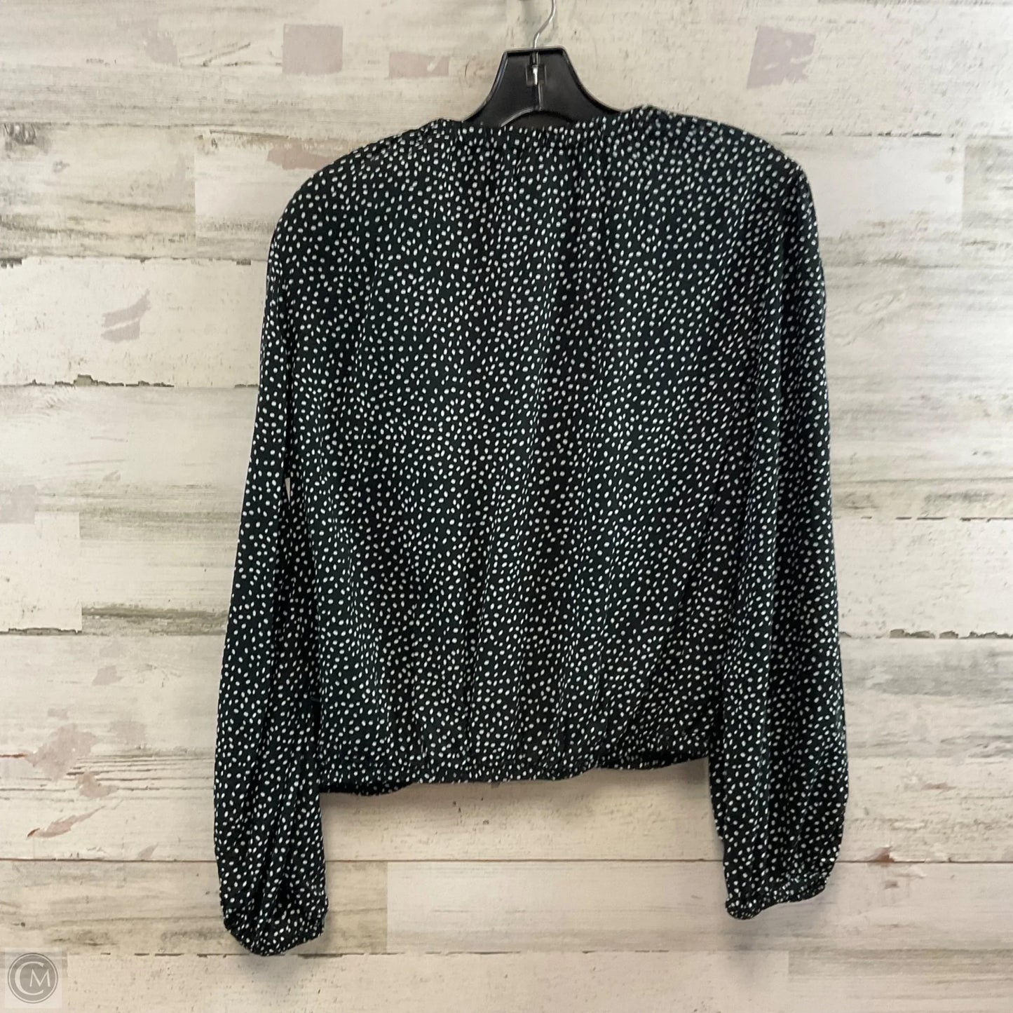 Top Long Sleeve By Cloth & Stone In Black, Size: Xs