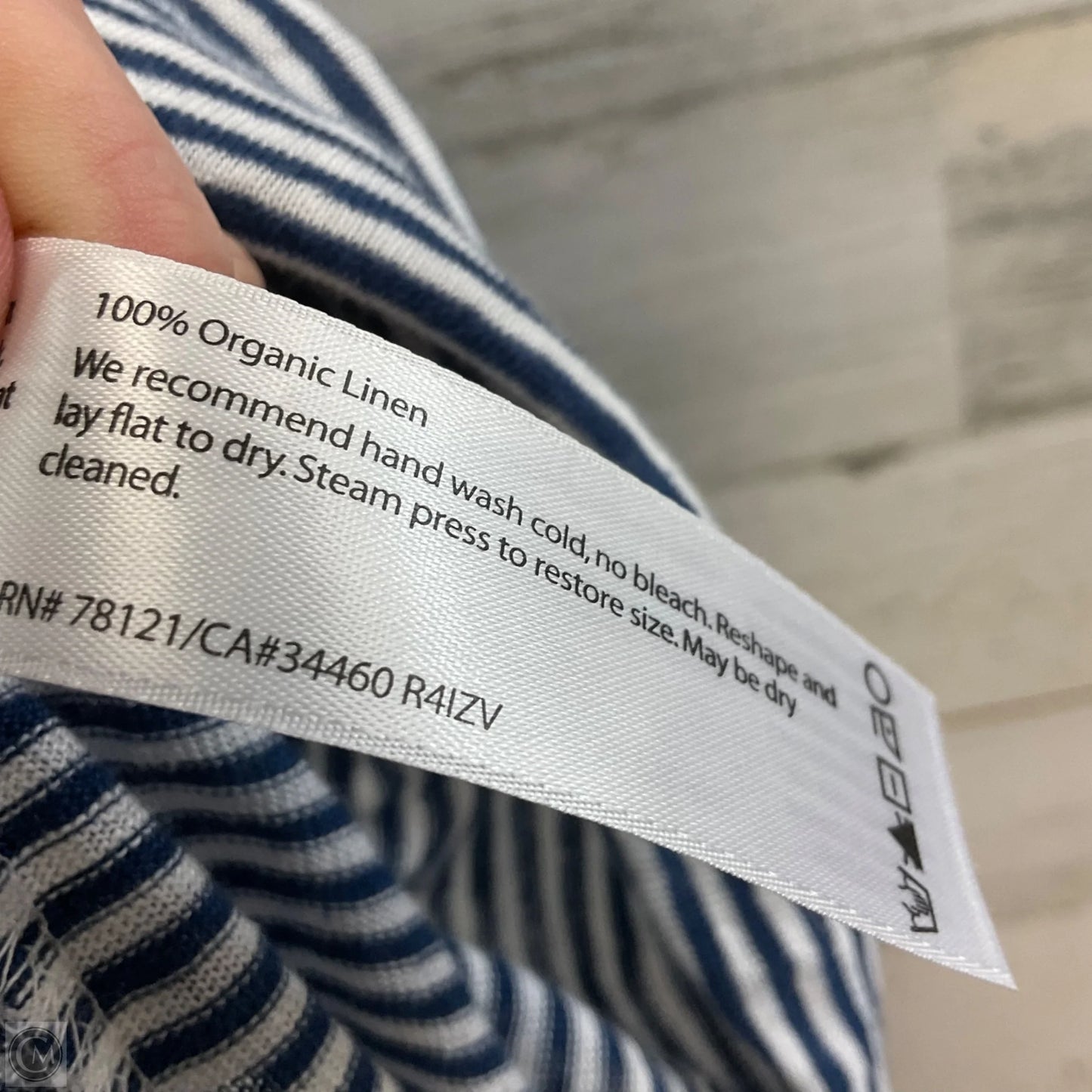 Top Sleeveless By Eileen Fisher In Blue, Size: Xs