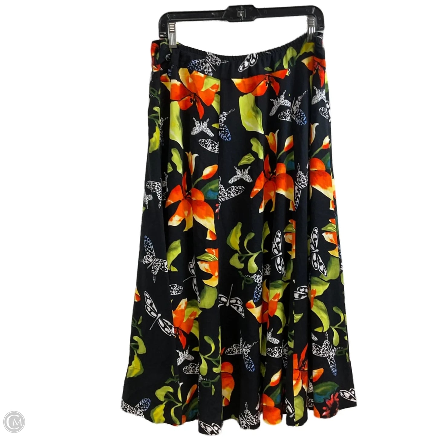 Skirt Midi By Soft Surroundings In Black, Size: M