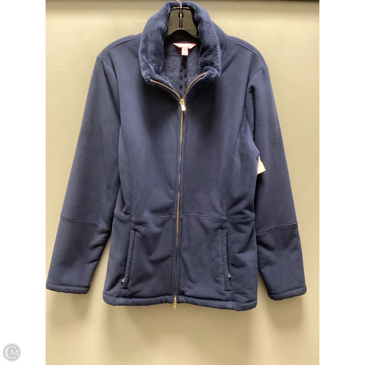Jacket Fleece By Lilly Pulitzer In Maroon, Size: L