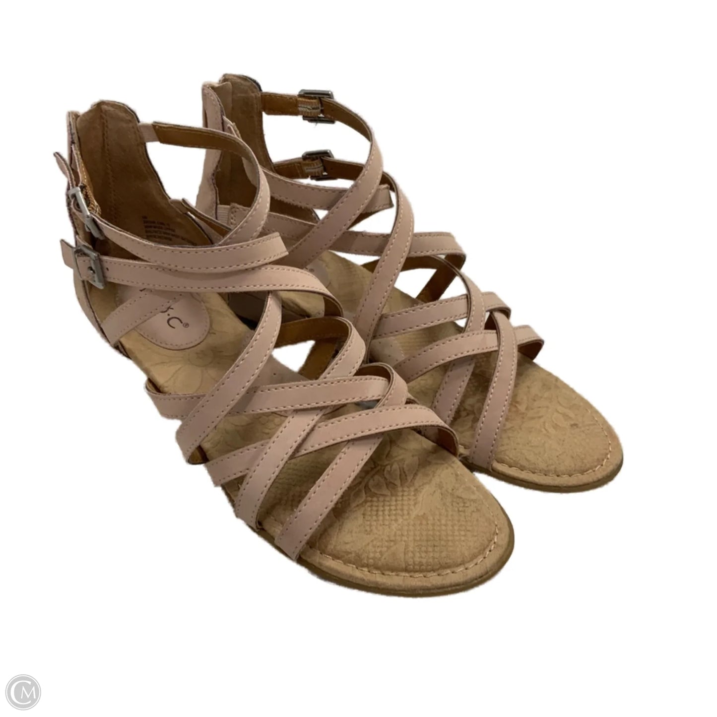 Sandals Flats By Boc In Tan, Size: 6