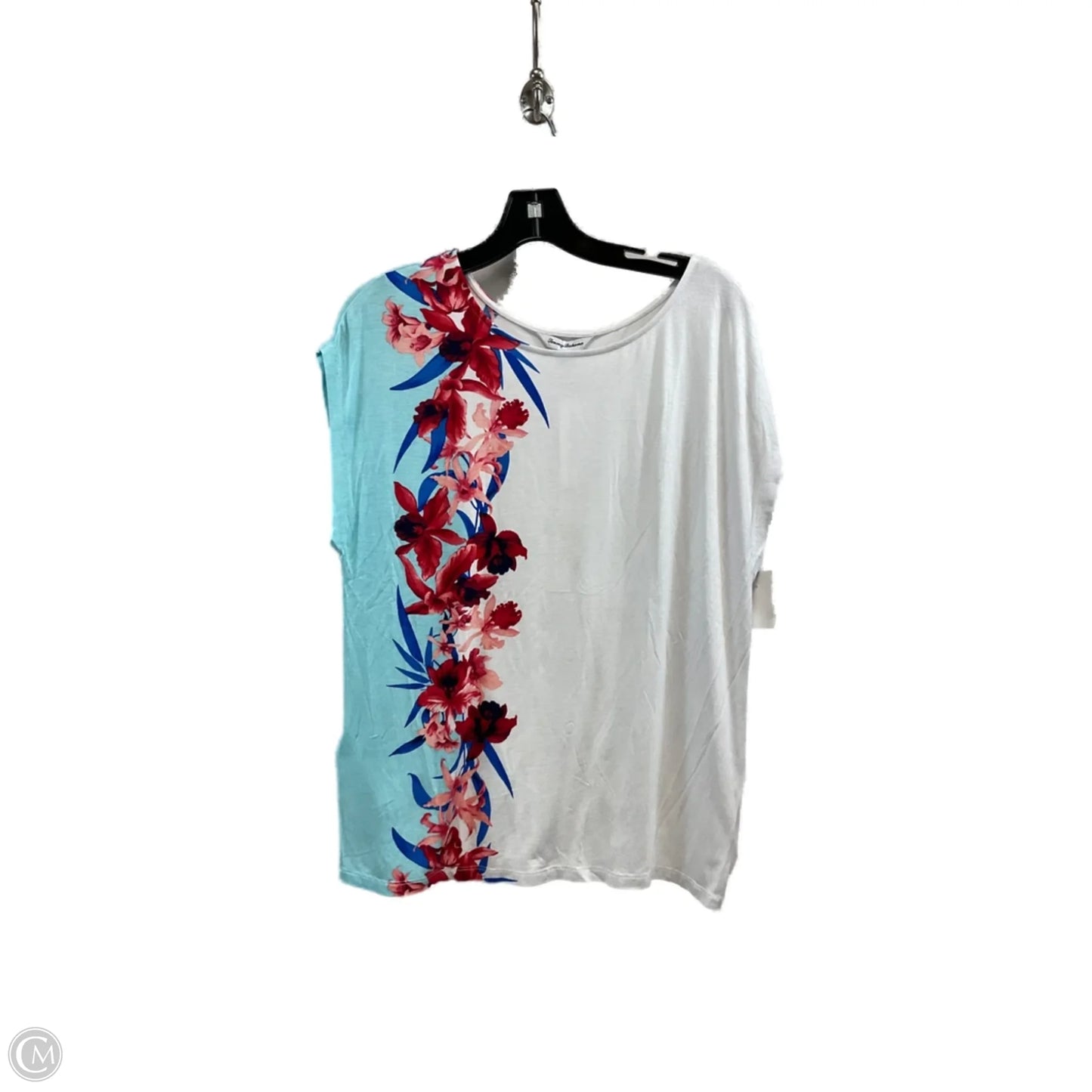 Top Short Sleeve By Tommy Bahama In White, Size: M