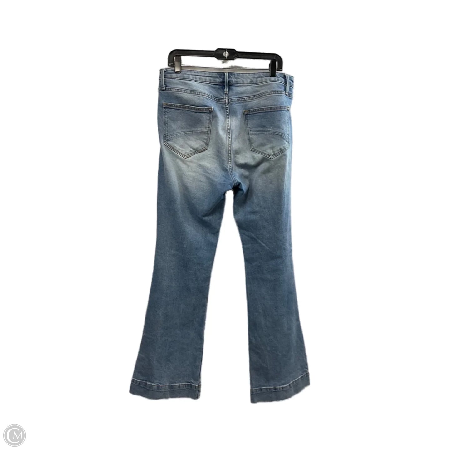 Jeans Wide Leg By Driftwood In Blue Denim, Size: 12