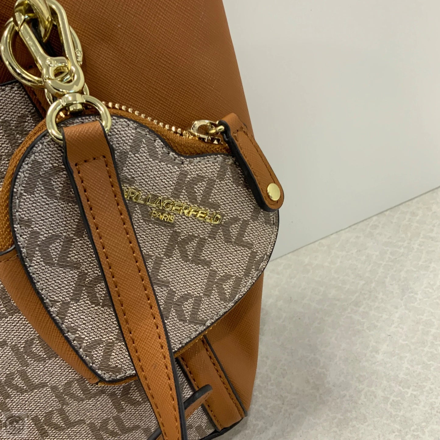 Handbag Designer By Karl Lagerfeld, Size: Medium