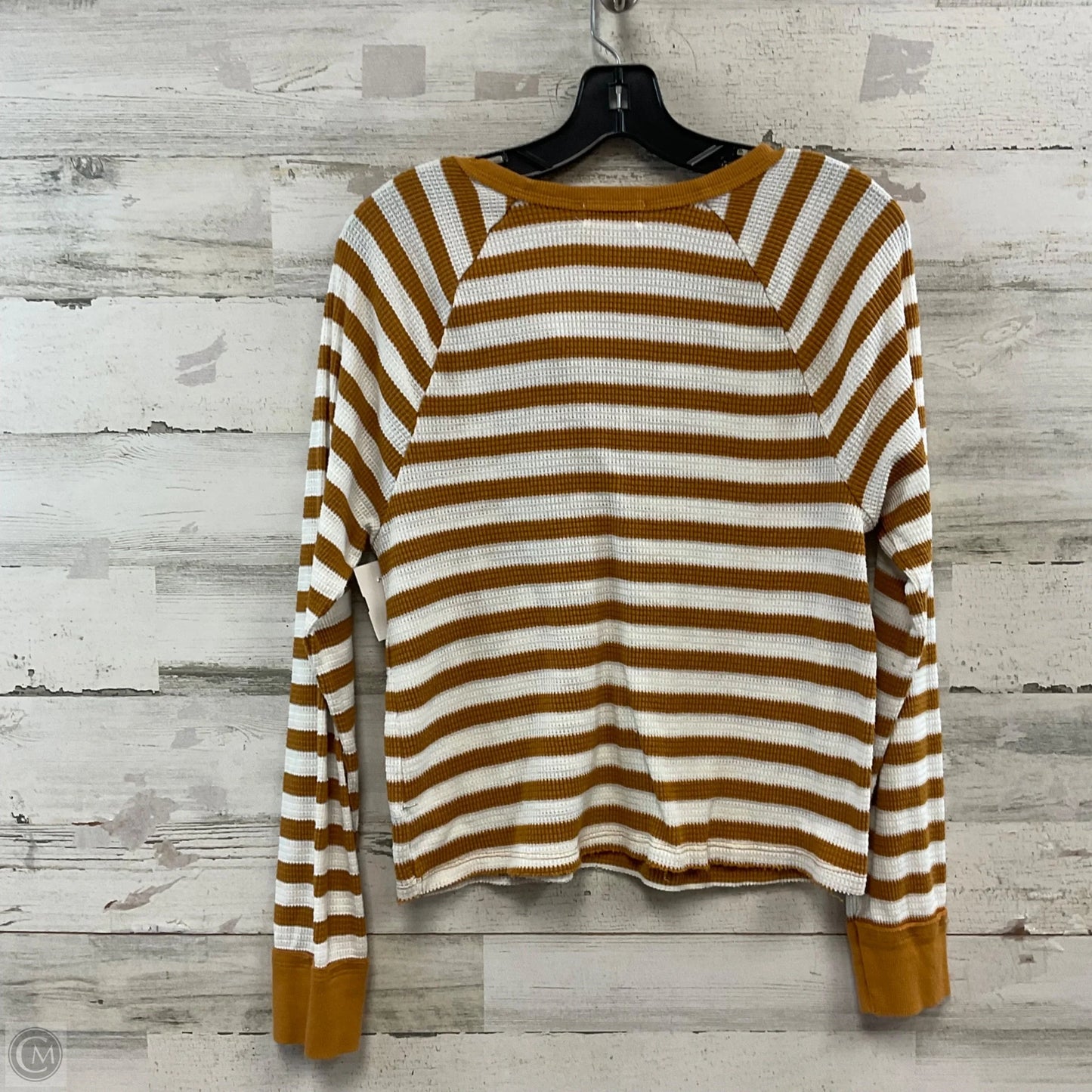 Top Long Sleeve Basic By T.la In Brown, Size: Xsp