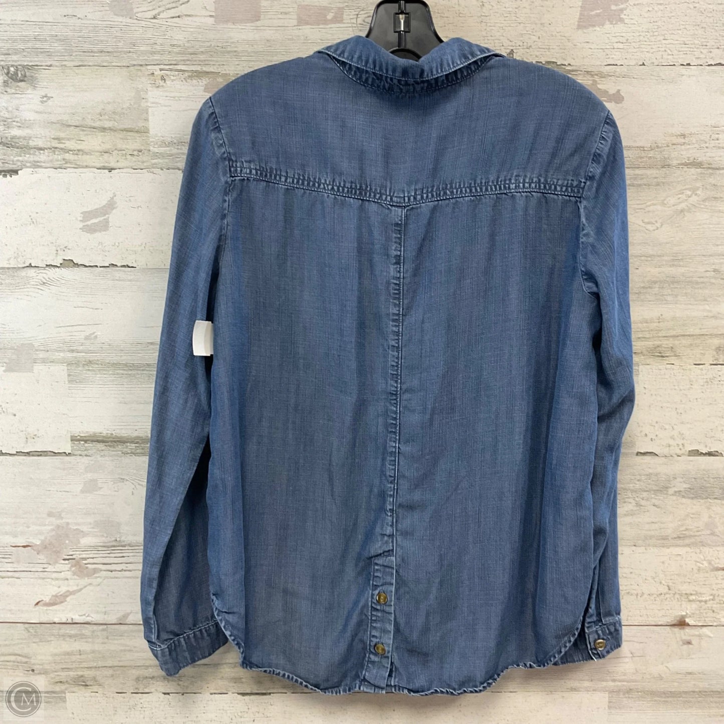 Top Long Sleeve By Cloth & Stone In Blue, Size: S