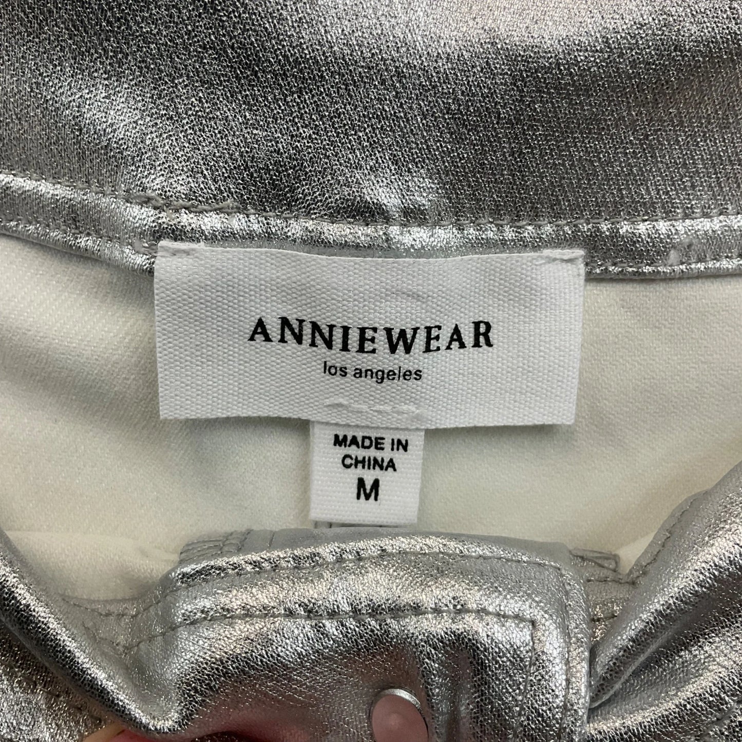 Pants Other By Annie Wear In Silver, Size: M