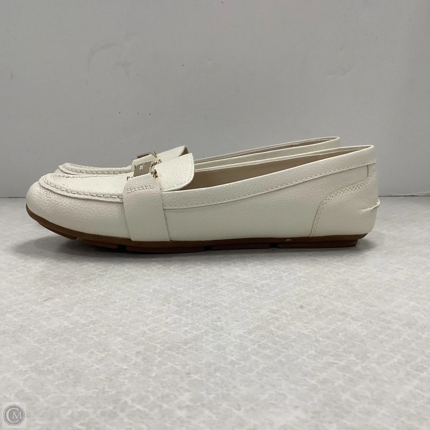 Shoes Flats By Calvin Klein In Cream, Size: 7.5