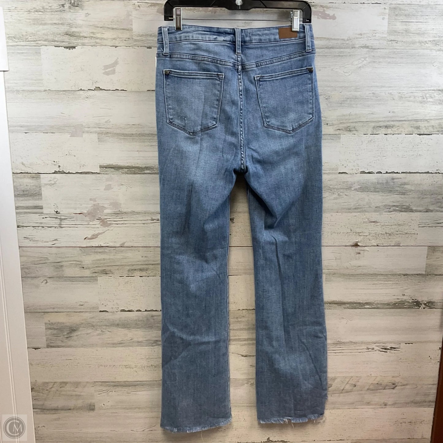 Jeans Straight By Judy Blue In Blue Denim, Size: 8