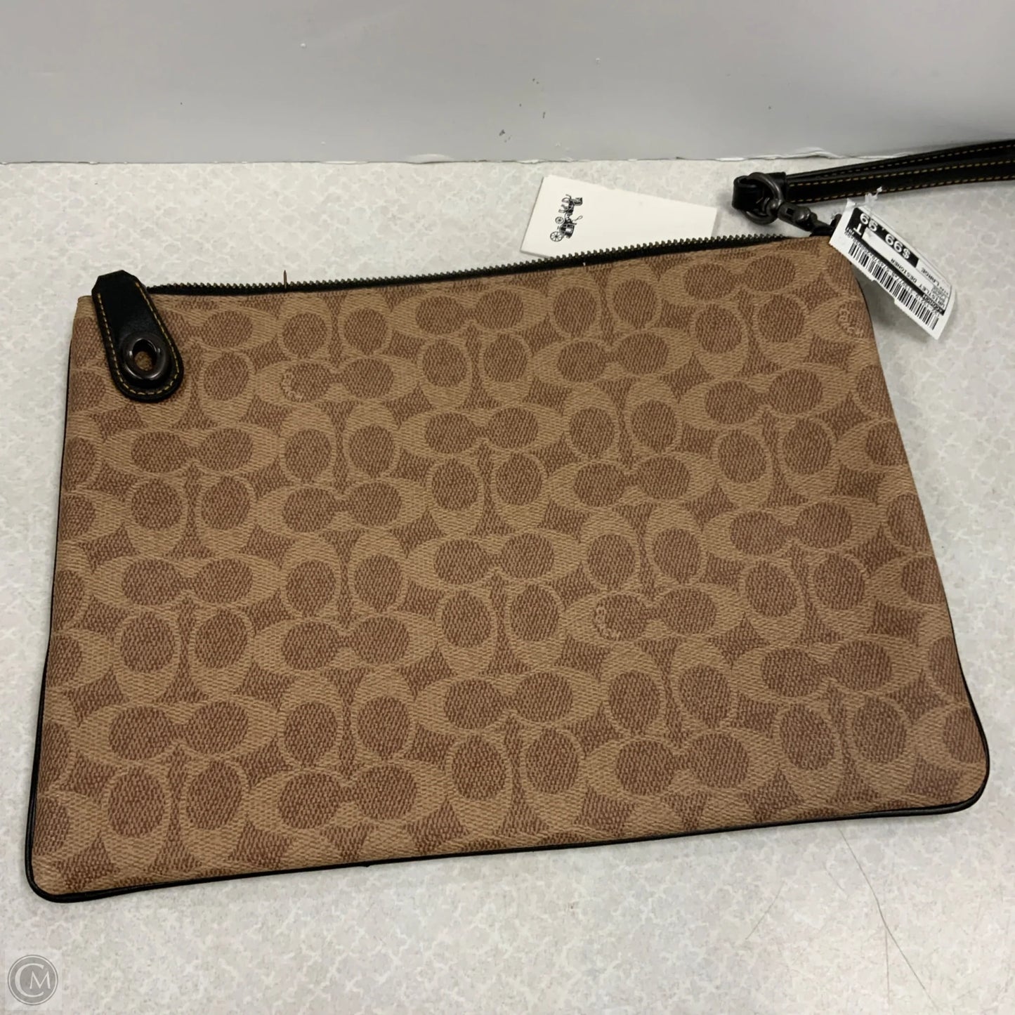 Wristlet Designer By Coach, Size: Large