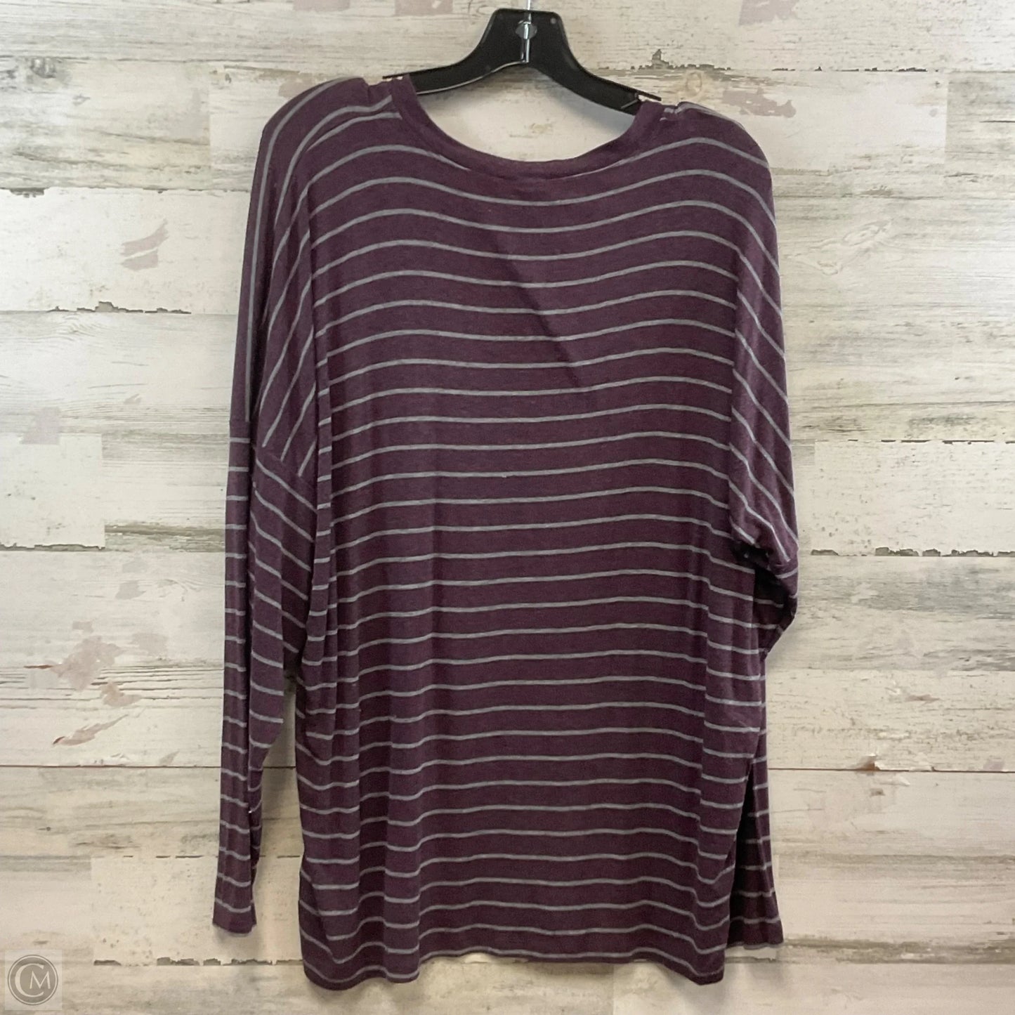 Top Long Sleeve By Cabi In Purple, Size: Xl