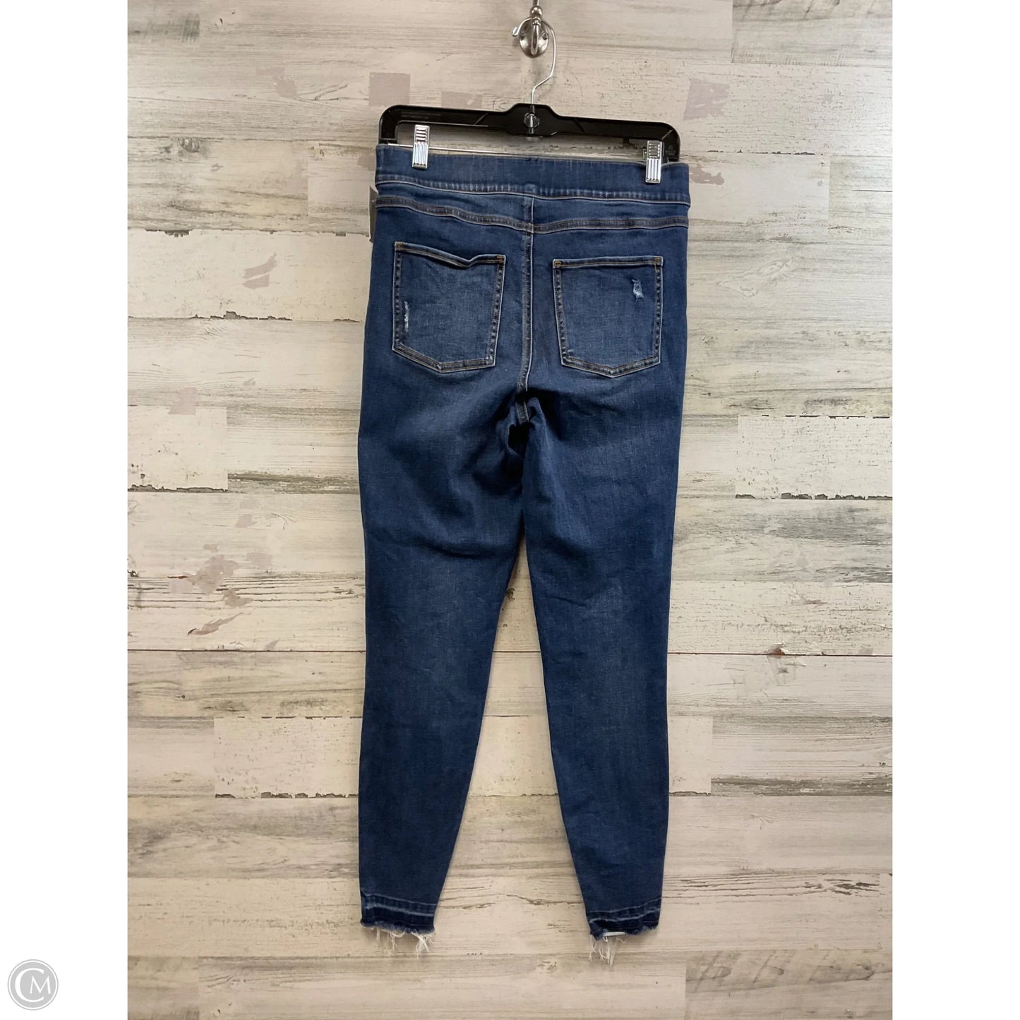 Jeans Skinny By Spanx In Blue Denim, Size: M