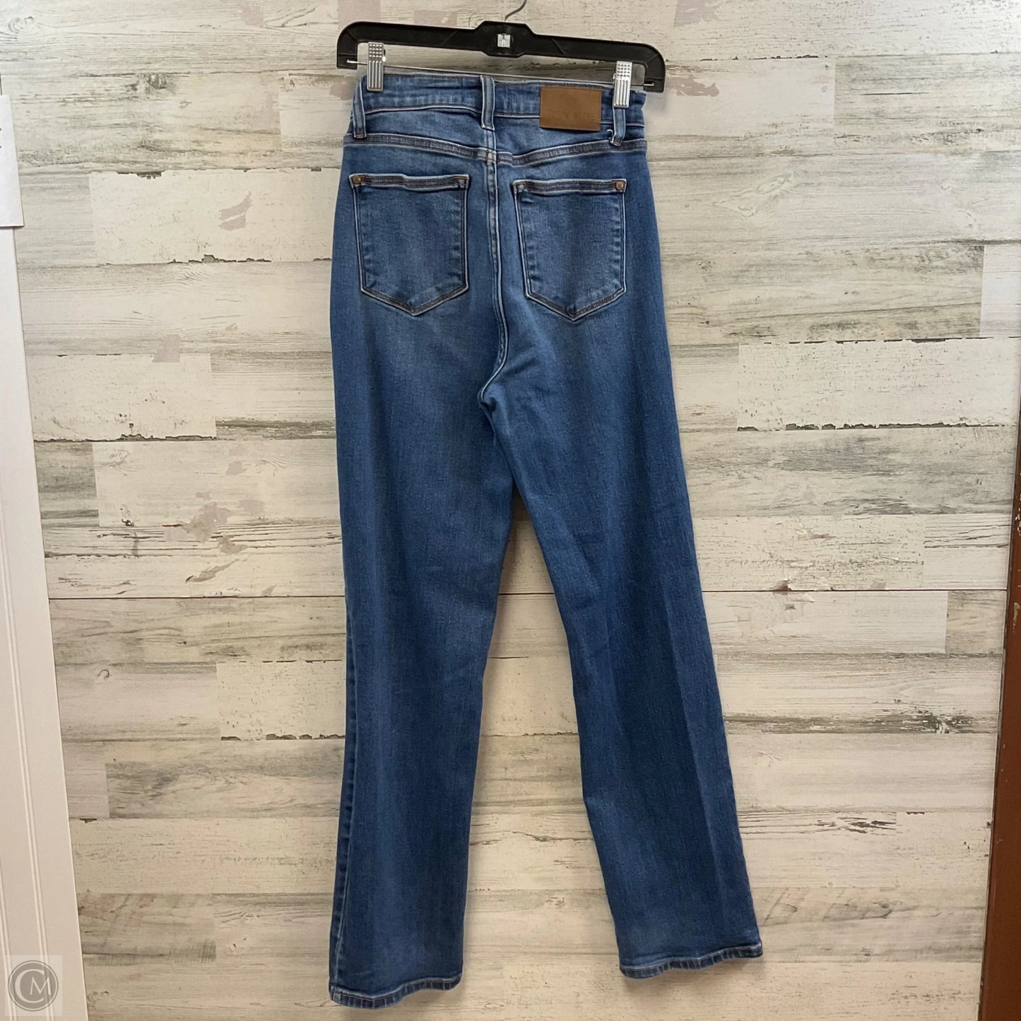 Jeans Straight By Judy Blue In Blue Denim, Size: 4