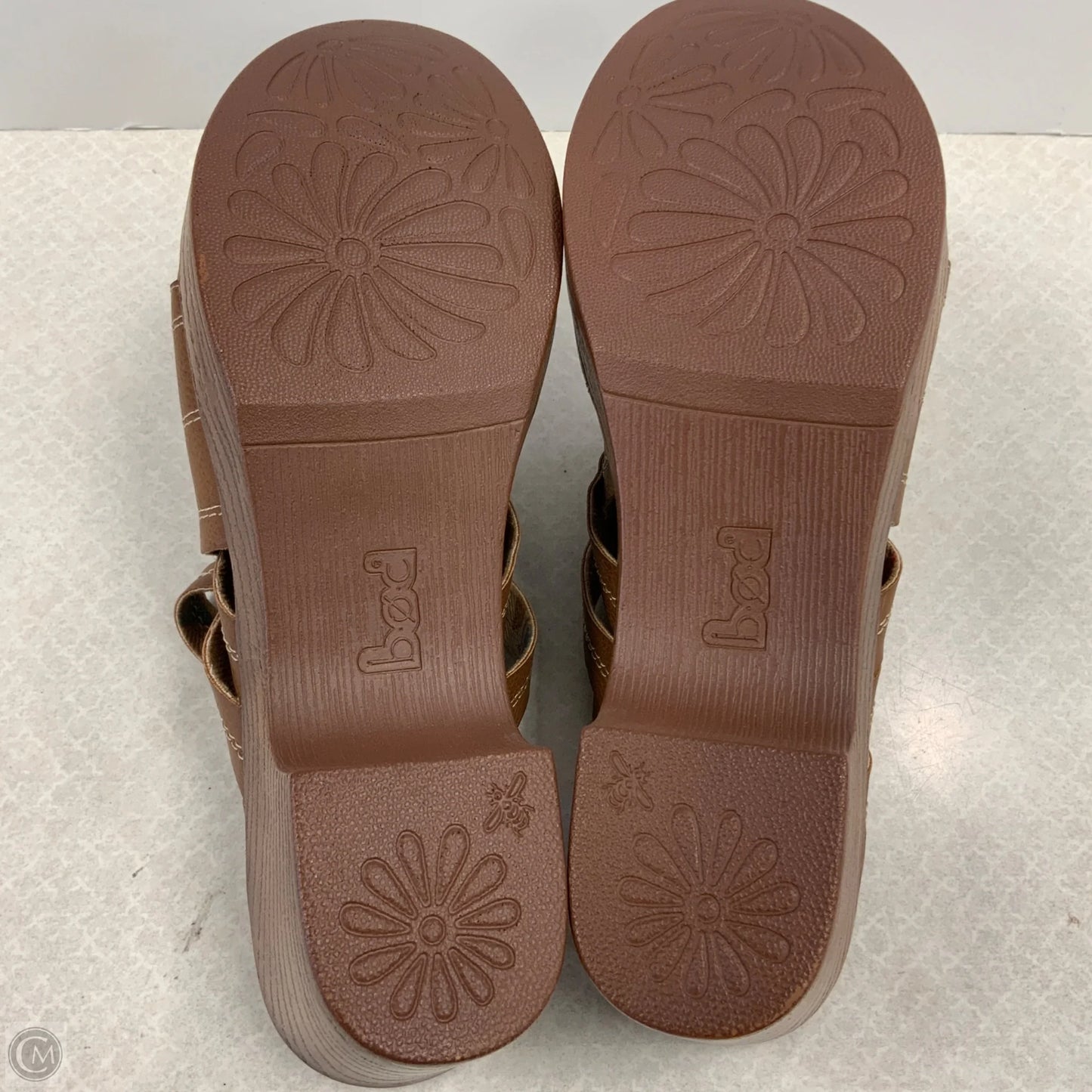 Shoes Heels Block By Boc In Brown, Size: 11