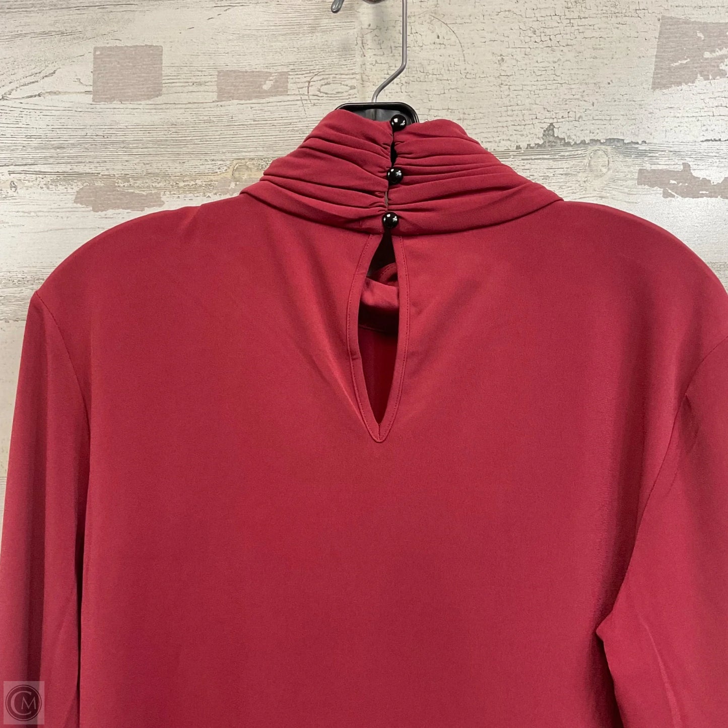Top Long Sleeve Basic By Catherine Malandrino In Red, Size: L