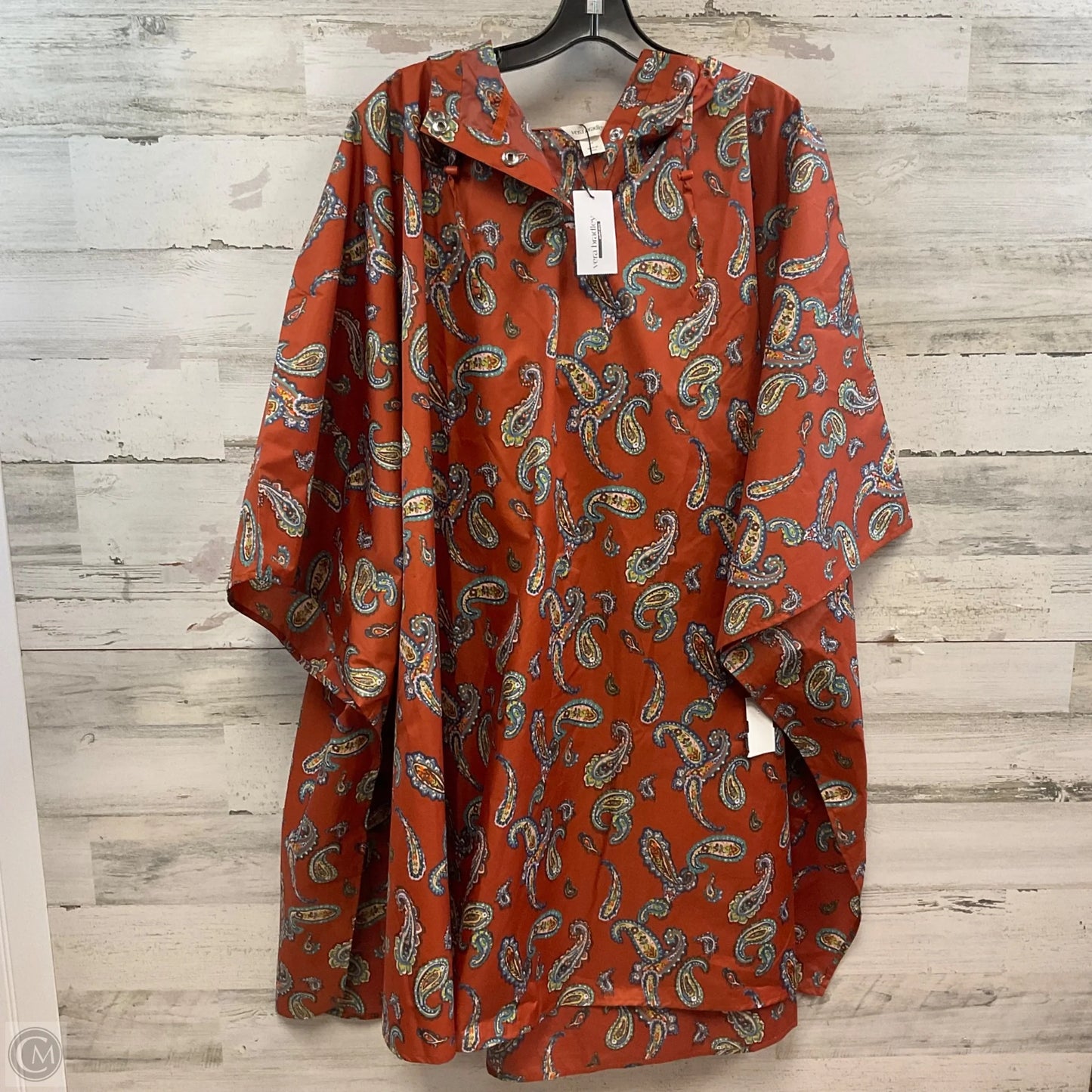 Poncho By Vera Bradley In Orange, Size: S