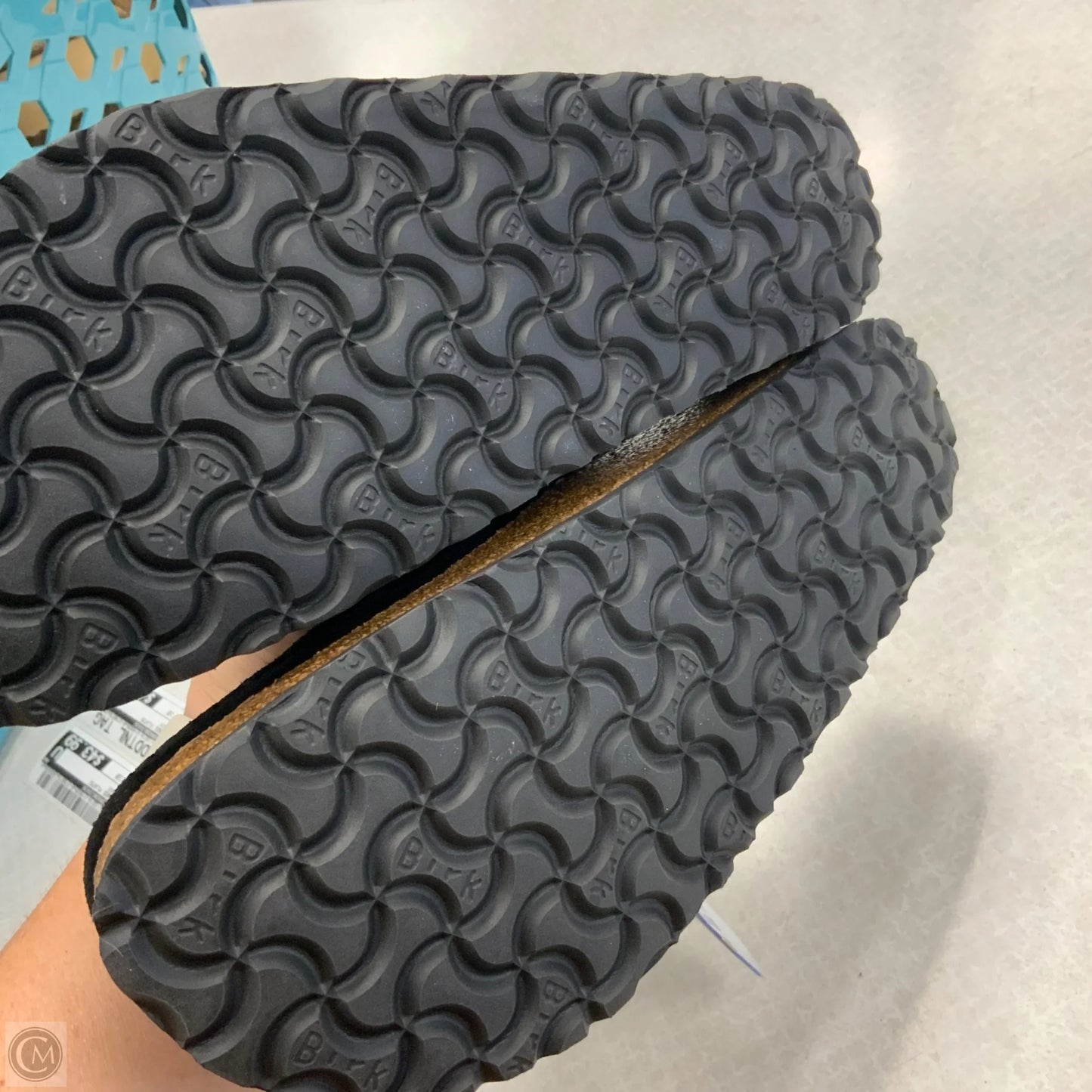 Shoes Flats By Birkenstock In Black, Size: 10