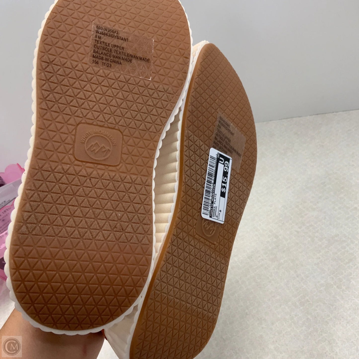 Shoes Flats By White Mountain In Orange, Size: 8