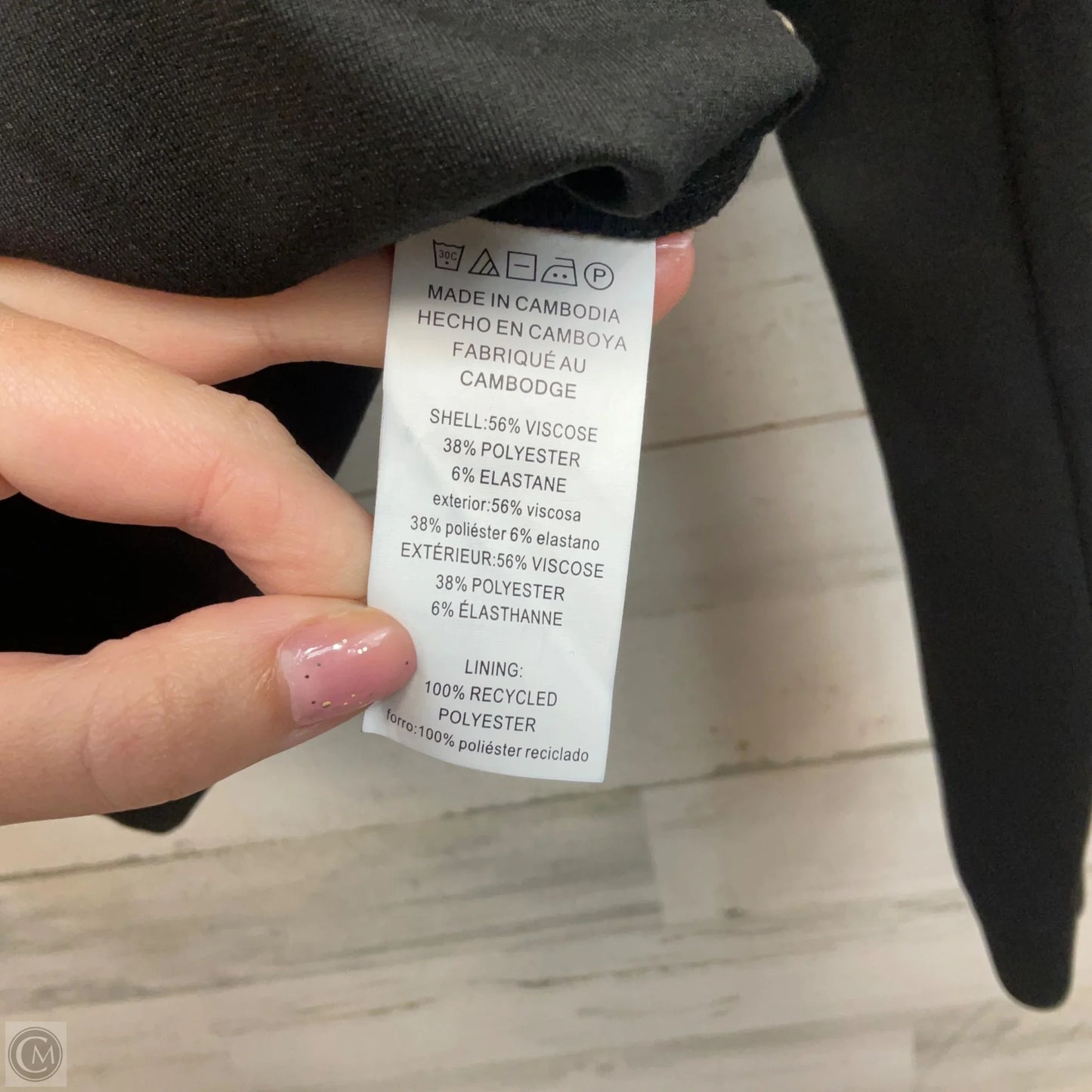 Jacket Other By Michael By Michael Kors In Black, Size: L