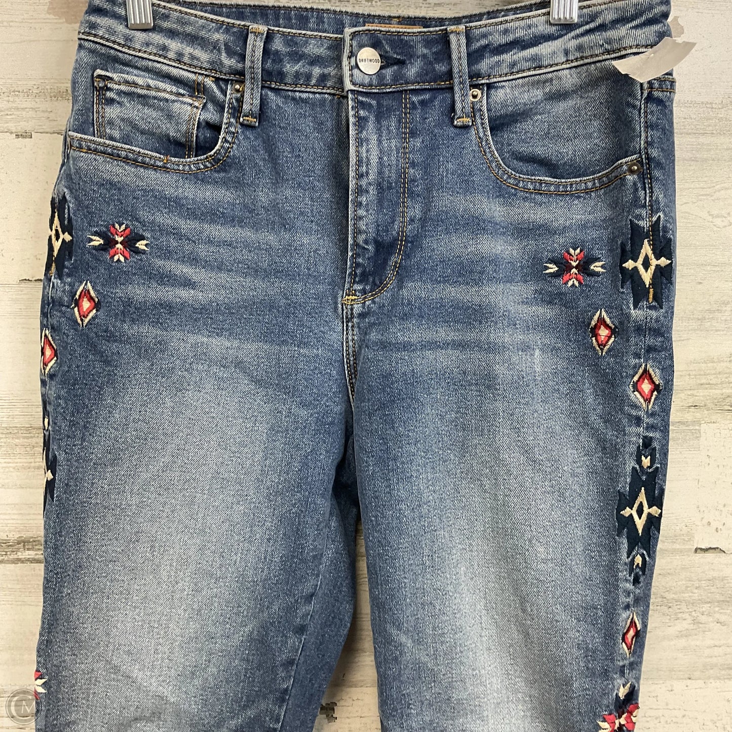 Jeans Straight By Driftwood In Blue Denim, Size: 4
