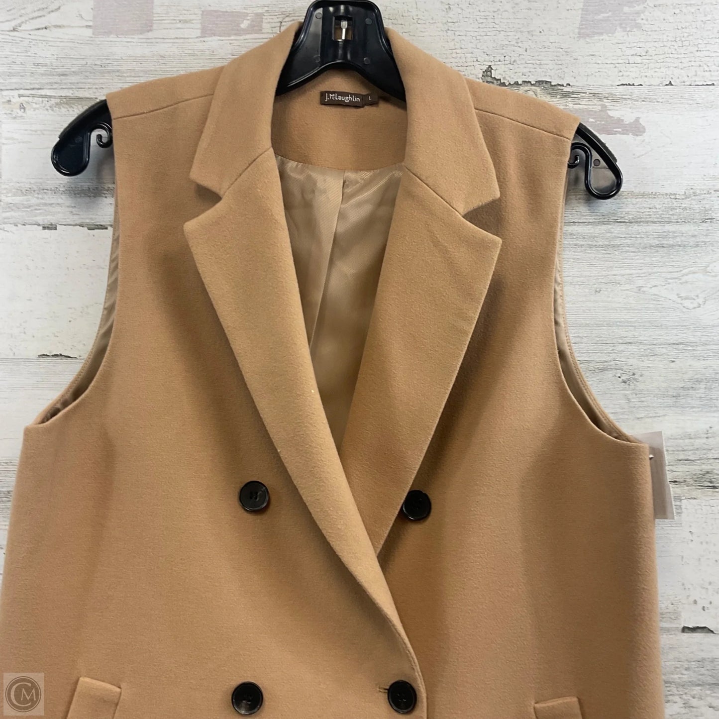 Vest Other By J Mclaughlin In Brown, Size: L