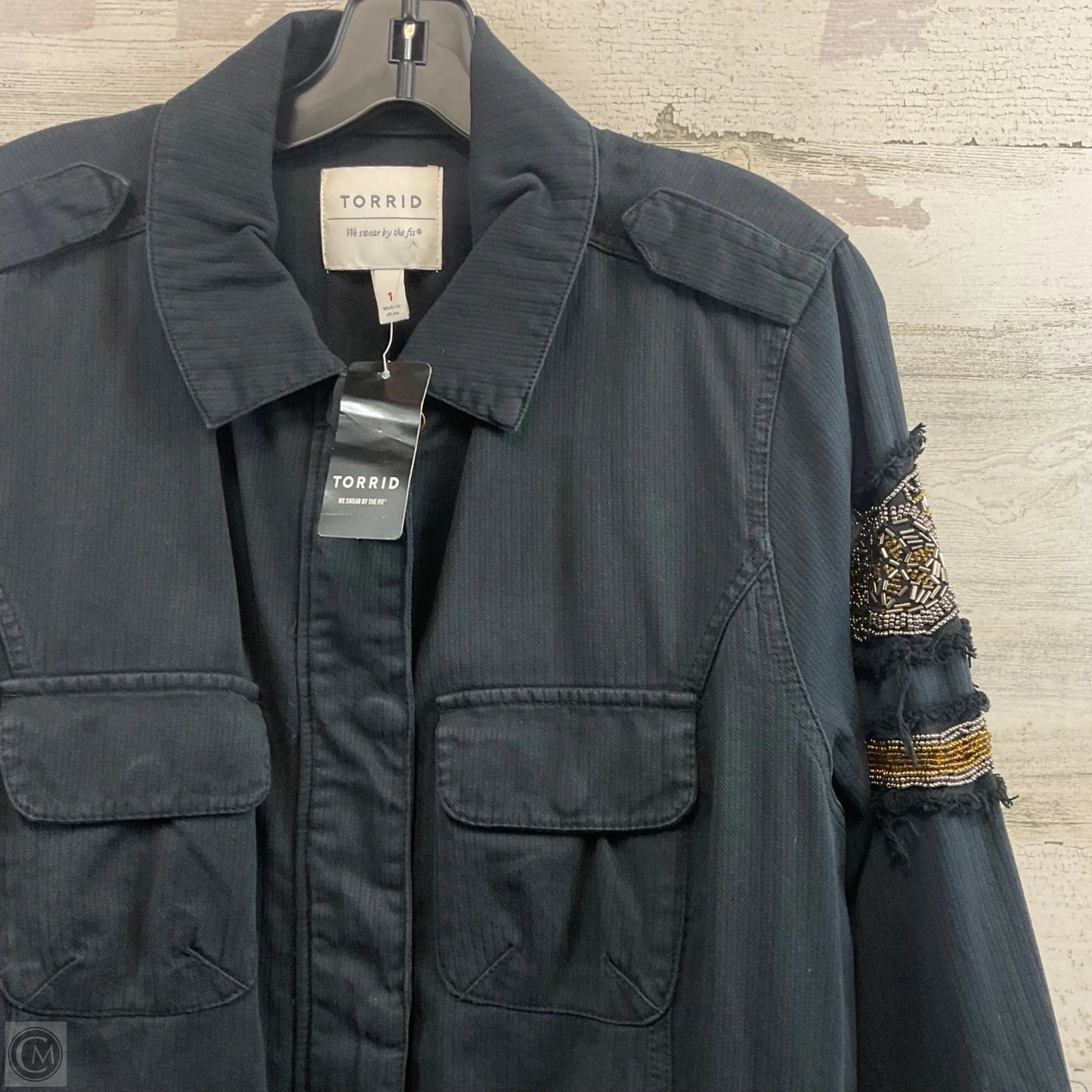 Jacket Other By Torrid In Black, Size: 1x