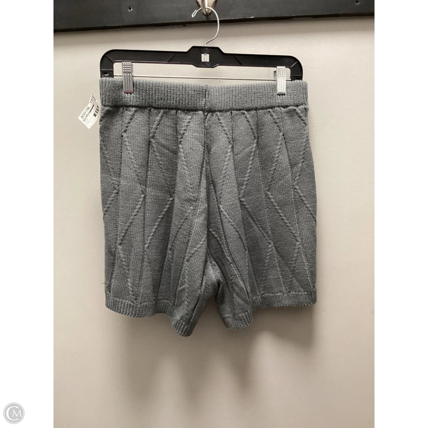 Skirt Set 2pc By Pink Lily In Grey, Size: L