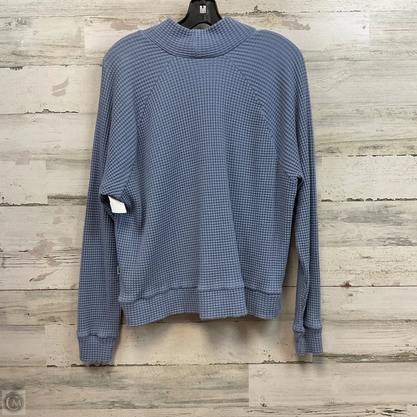Top Long Sleeve By The North Face In Blue, Size: M