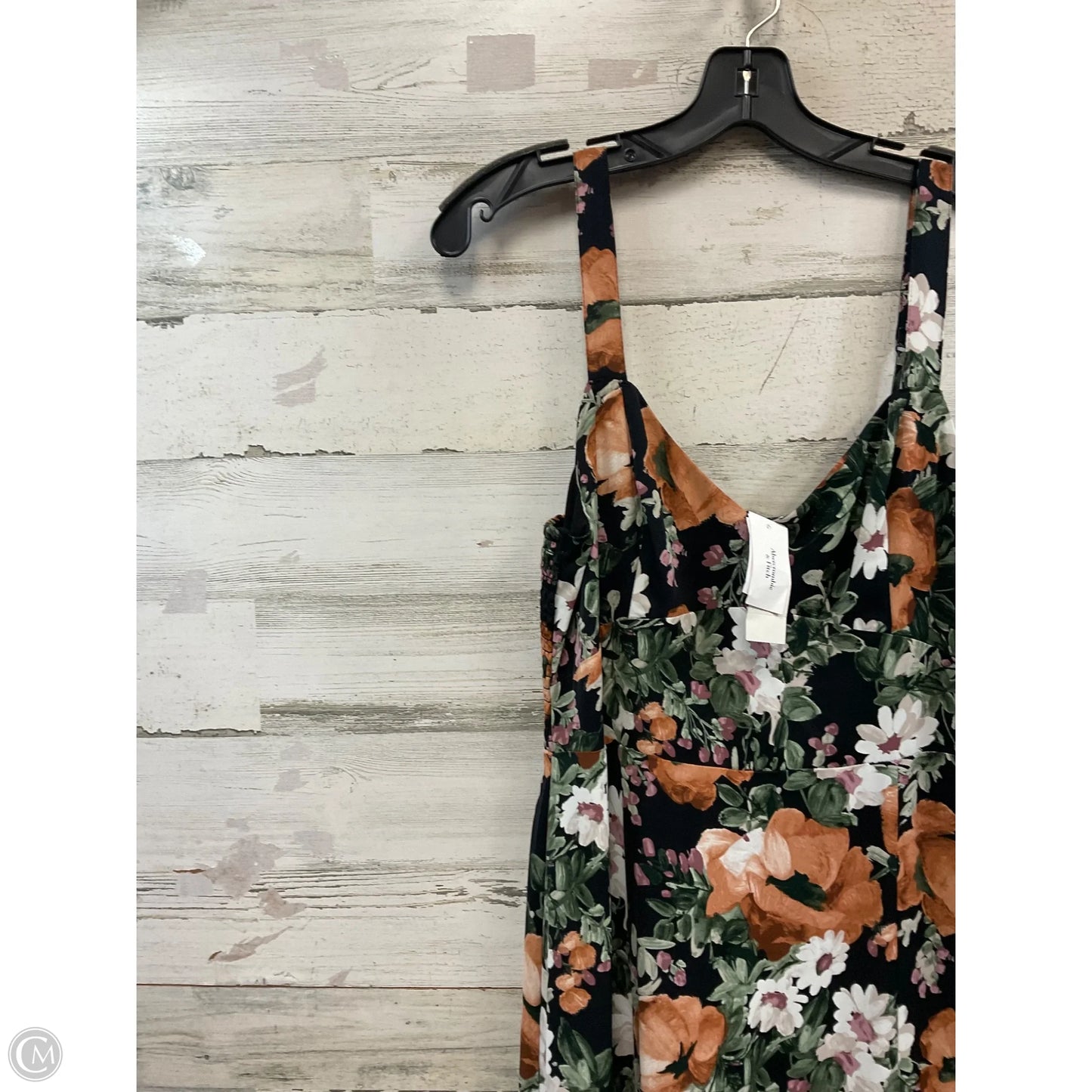 Dress Casual Maxi By Abercrombie And Fitch In Black, Size: M