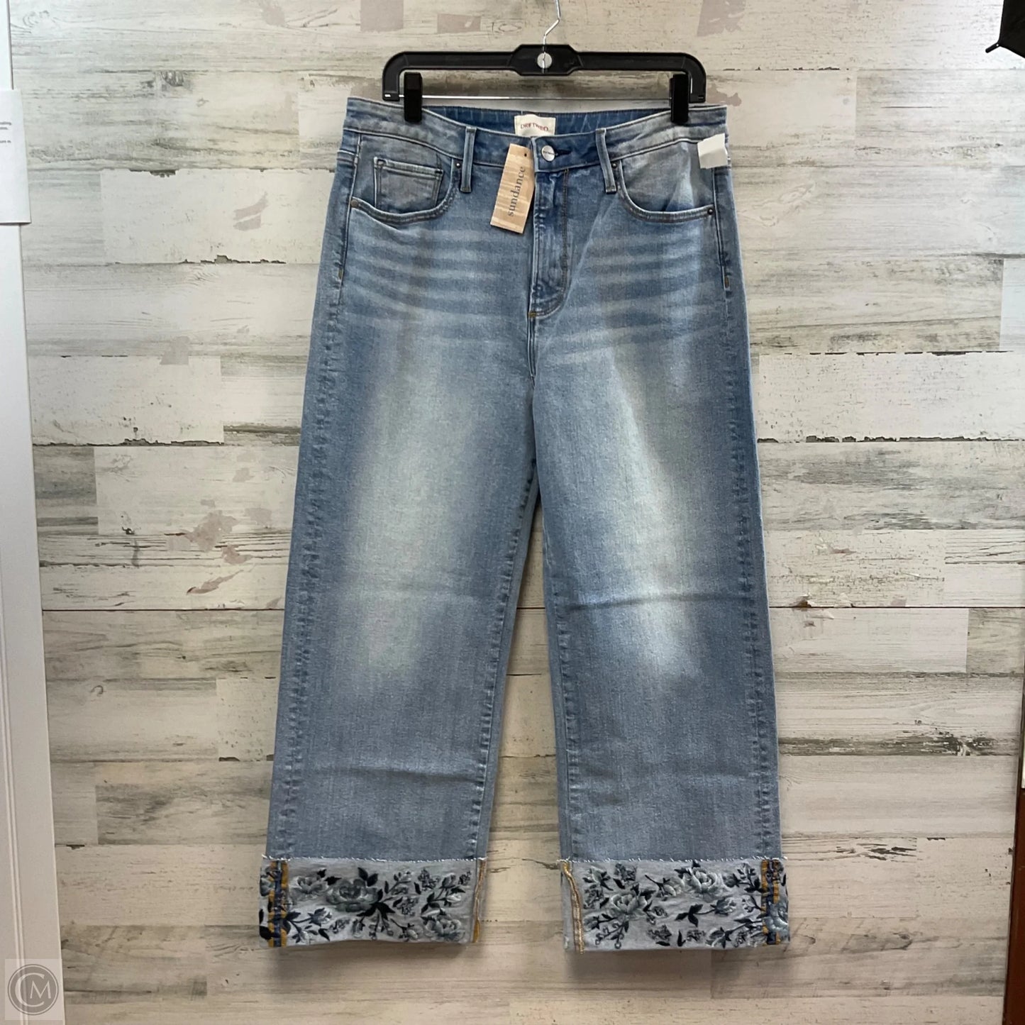 Jeans Wide Leg By Driftwood In Blue Denim, Size: 12