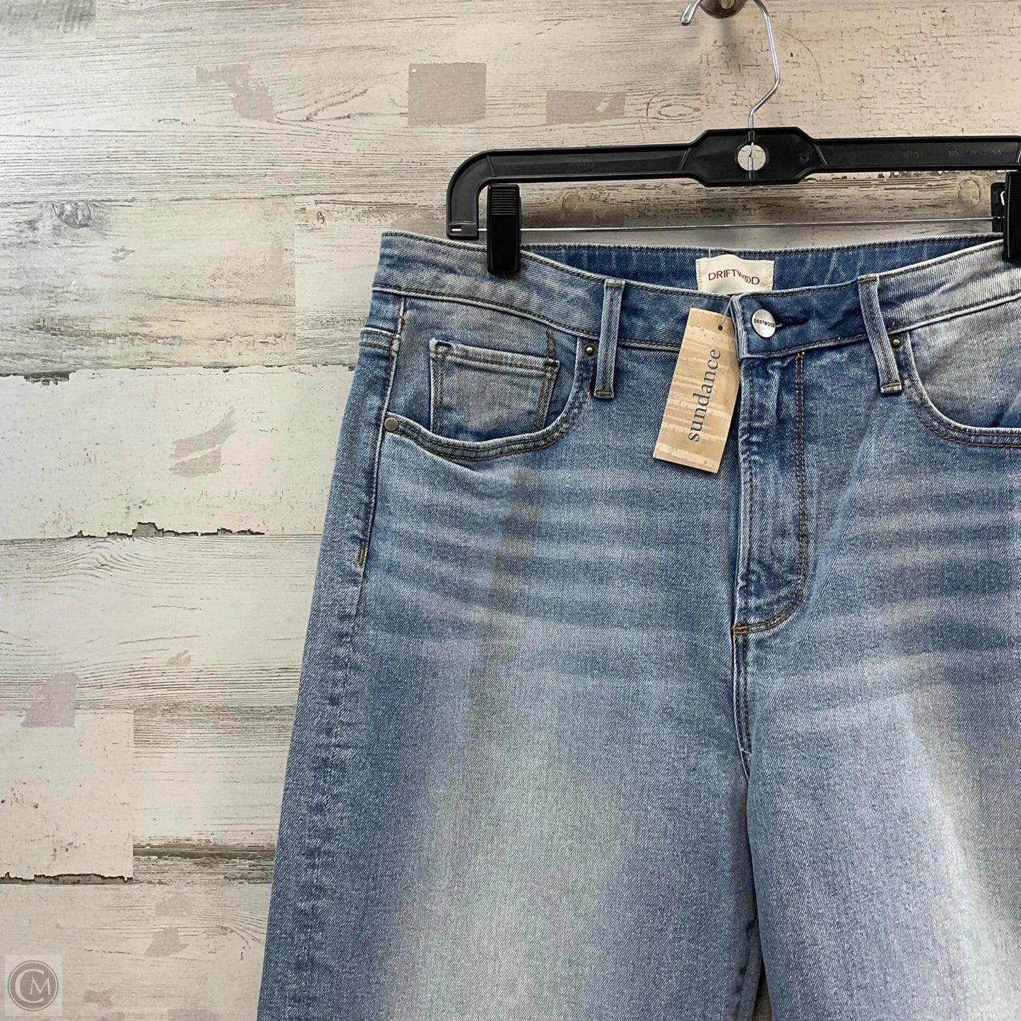 Jeans Wide Leg By Driftwood In Blue Denim, Size: 12