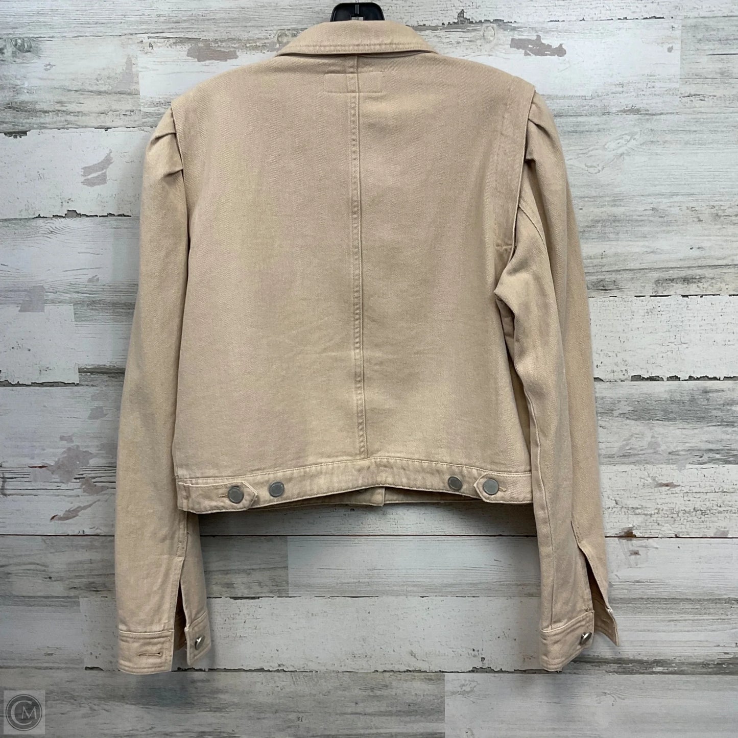 Jacket Denim By Blanknyc In Cream, Size: L