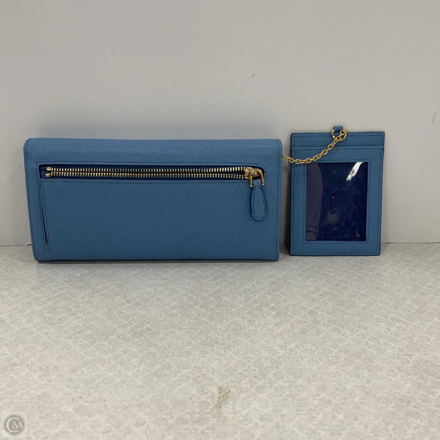 Wallet Luxury Designer By Prada, Size: Large