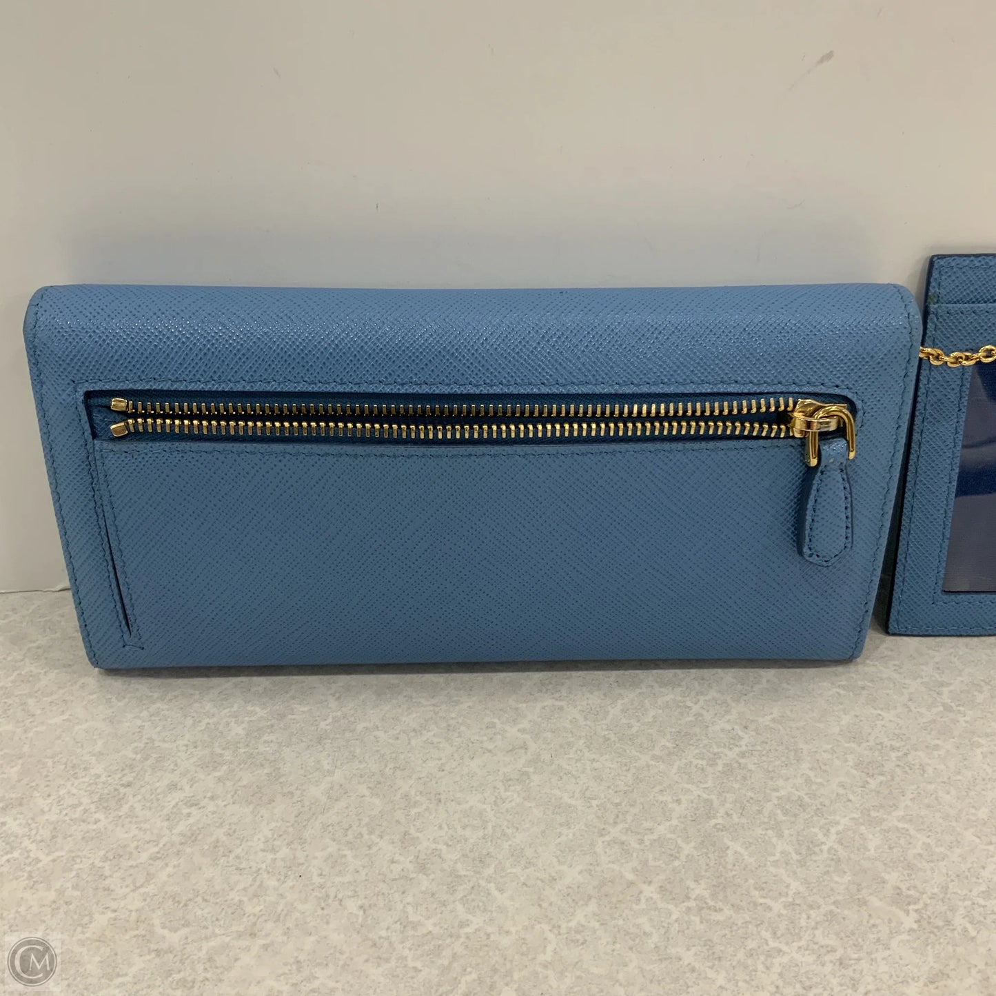 Wallet Luxury Designer By Prada, Size: Large
