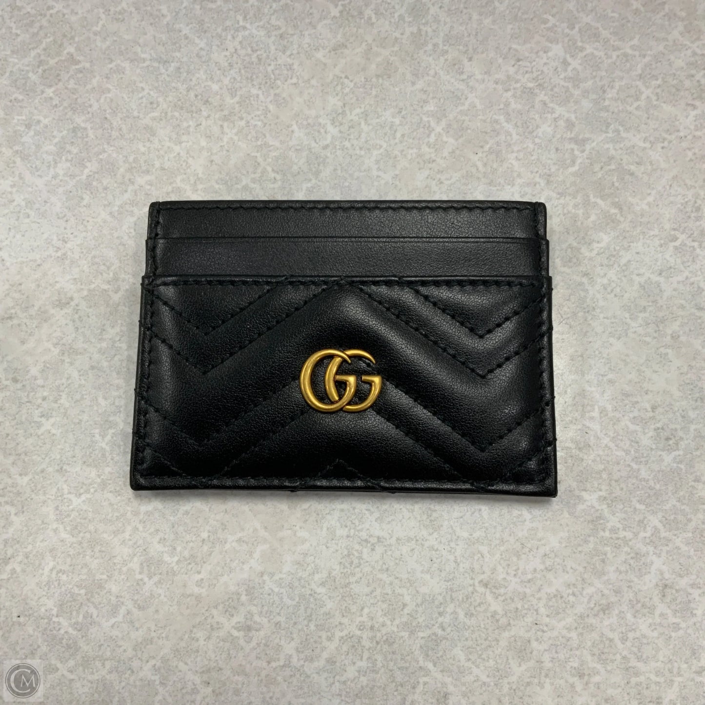 Id/card Holder Luxury Designer By Gucci, Size: Small
