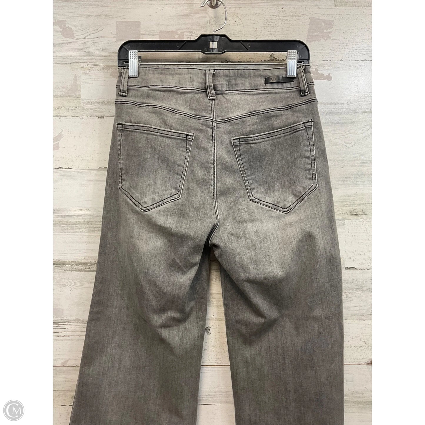Jeans Wide Leg By Risen In Grey Denim, Size: 6