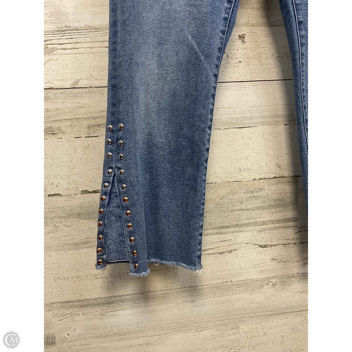 Jeans Wide Leg By Baccini In Blue Denim, Size: 12