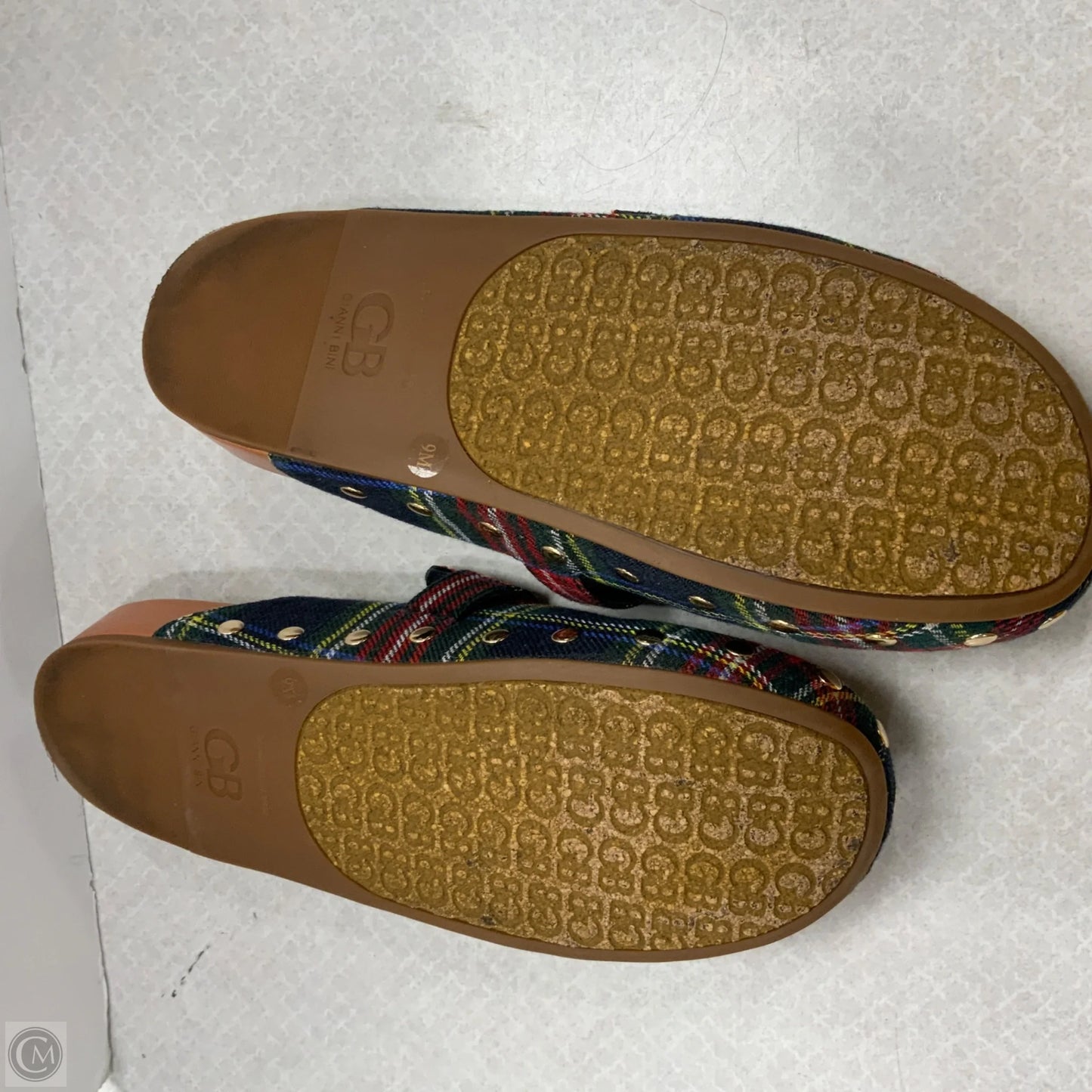 Shoes Flats By Gb In Red, Size: 9